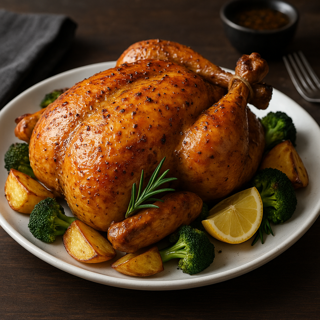 Chicken Recipe: Delicious and Juicy Roast Chicken Recipe